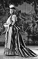 Walking dress, House of Worth (French, 1858–1956), silk, glass, French